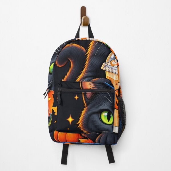Item preview, Spooky Black Cat Pumpkin Spice Halloween Vibes designed and sold by Hari Arts.
