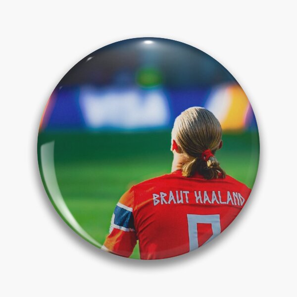 Item preview, Erling Haaland Zen Meditation: Norway National Team Retro Football Poster designed and sold by ArchiveHue.