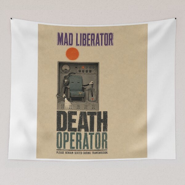 Item preview, MAD LIBERATOR, DEATH OPERATOR designed and sold by BetterDaysDept.