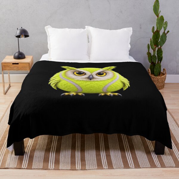 Item preview, Funny Tennis Ball Owl Meme Art designed and sold by elderberry.