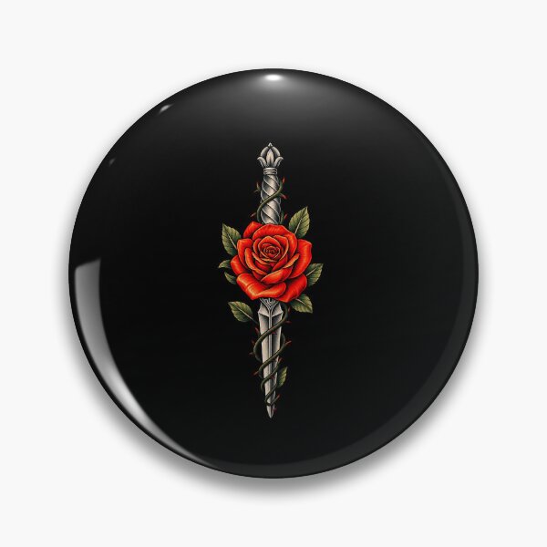 Item preview, Funny Rose Thorny Dagger Art designed and sold by elderberry.