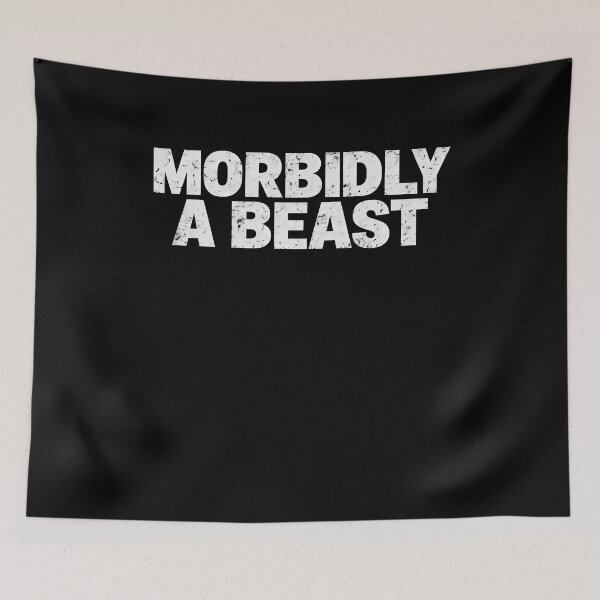 Item preview, Funny Morbidly A Beast Unhinged Alpha Statement Meme Art designed and sold by elderberry.