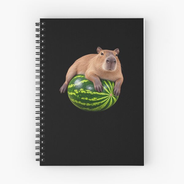 Item preview, Cute Capybara Watermelon Humor designed and sold by elderberry.