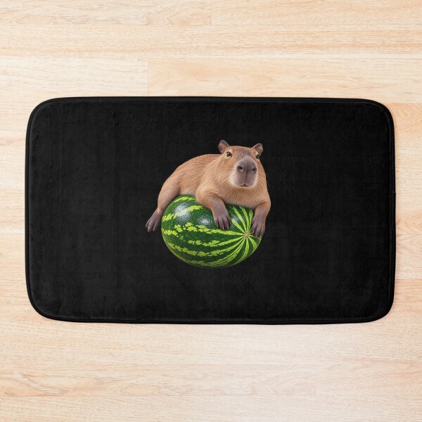 Item preview, Cute Capybara Watermelon Humor designed and sold by elderberry.