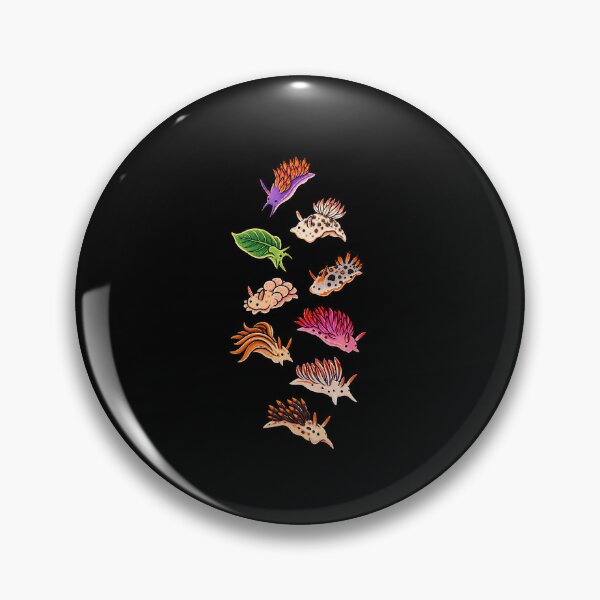 Item preview, Funny Colorful Nudibranch Sea Slugs Art designed and sold by elderberry.