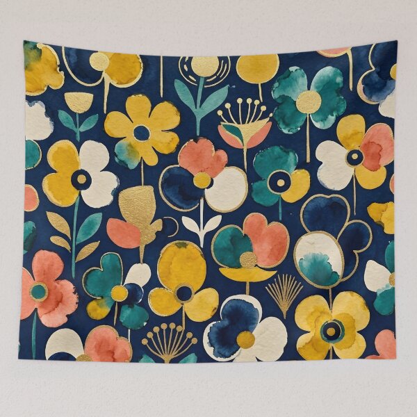 Item preview, Retro Floral  designed and sold by GraphicsClub.