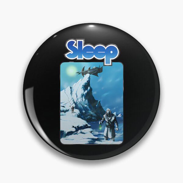 Item preview, Figure Walking On Snow Peak Below Futuristic Vessel designed and sold by NeuroShop.