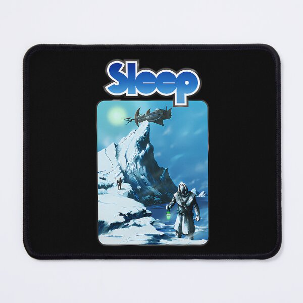 Item preview, Figure Walking On Snow Peak Below Futuristic Vessel designed and sold by NeuroShop.