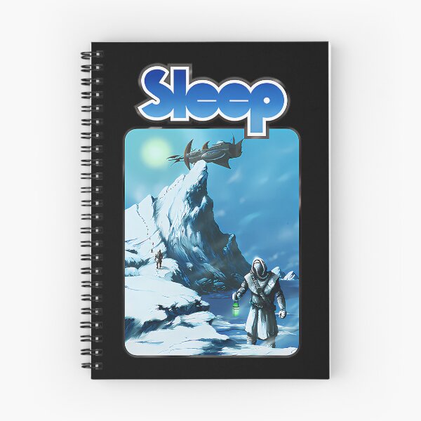 Item preview, Figure Walking On Snow Peak Below Futuristic Vessel designed and sold by NeuroShop.