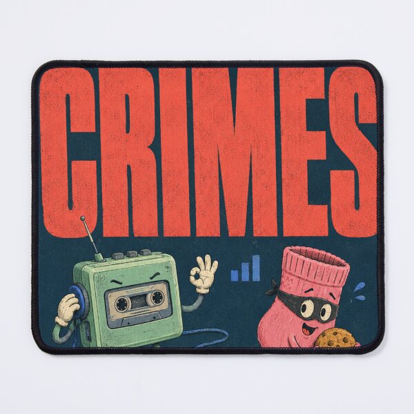 Item preview, BACKGROUND MUSIC WHILE COMMITTING CRIMES designed and sold by BetterDaysDept.
