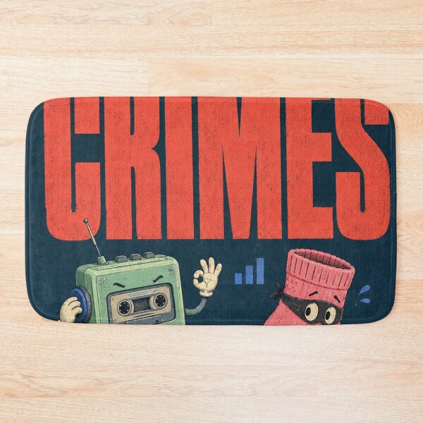 Item preview, BACKGROUND MUSIC WHILE COMMITTING CRIMES designed and sold by BetterDaysDept.