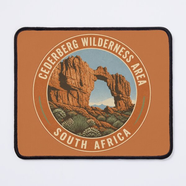 Item preview, Cederberg Wilderness Area Wolfberg Arch Round Badge South Africa designed and sold by The Digital Compass.