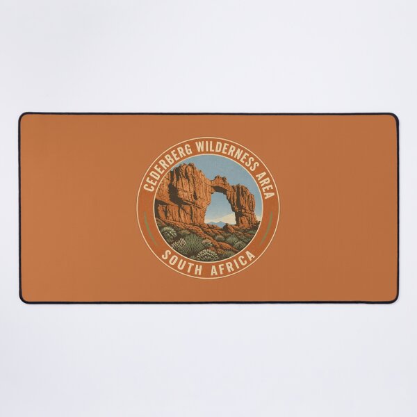 Item preview, Cederberg Wilderness Area Wolfberg Arch Round Badge South Africa designed and sold by The Digital Compass.