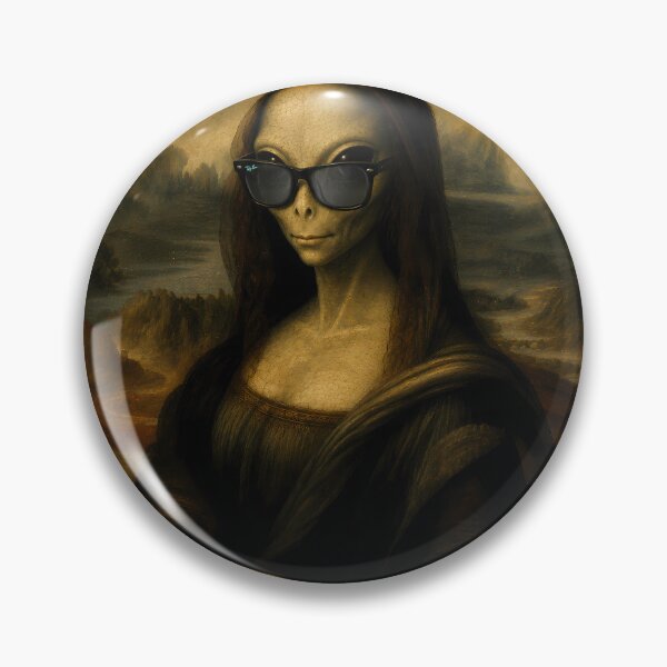 Item preview, Mona Alien designed and sold by aliengalaxiesglobal.