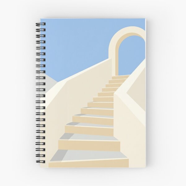 Item preview, Sun-Bleached Stone Steps | Minimalist Mediterranean Study designed and sold by Zaramodo.
