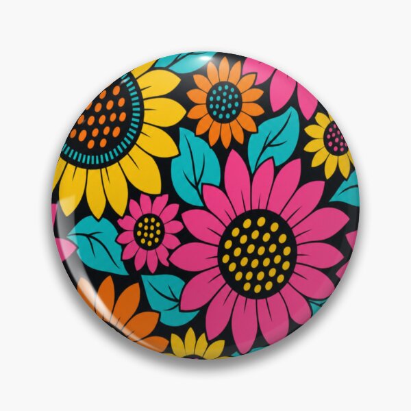 Item preview, Sunflower Pattern designed and sold by Artnovalty.redbubble.com.