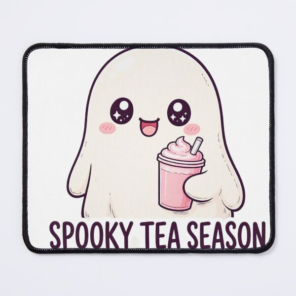 Item preview, cute ghost iced coffee spooky -tea season kawaii halloween shirt designed and sold by EasyTake.