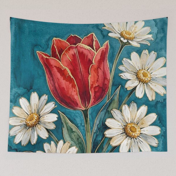 Item preview, Tulip and Camomile  designed and sold by GraphicsClub.