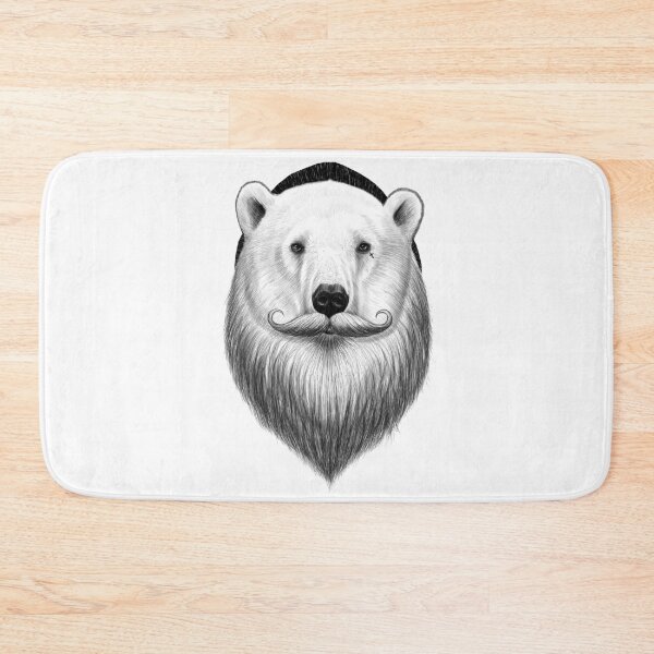 Item preview, BEARDED POLAR BEAR designed and sold by NIKITA KORENKOV NikKor.