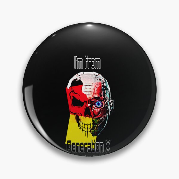 Item preview, Half Skull Half Cyborg Face designed and sold by riptide720.