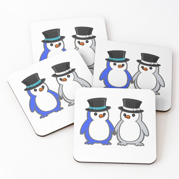 Item preview, Pippo Wedding – Bride & Bride Penguins Set 2 designed and sold by Pippo-Penguin.