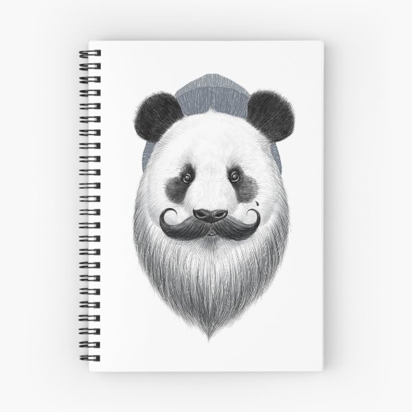 Artikelvorschau, bärtiger Panda entworfen und verkauft von NIKITA KORENKOV NikKor.
