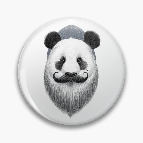 Aperçu de l'œuvre panda barbu créée et vendue par NIKITA KORENKOV NikKor.