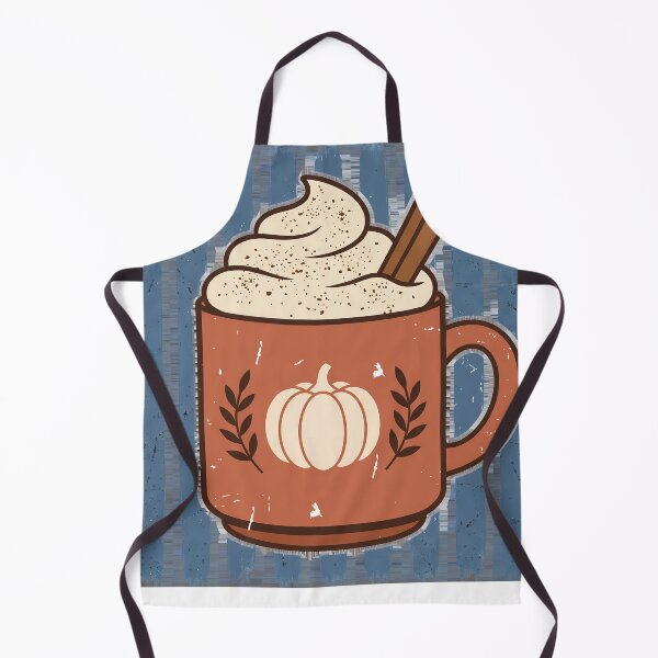 Aperçu de l'œuvre Cozy Fall Pumpkin Spice Latte - Autumn Coffee Lover Art créée et vendue par BackTWO.