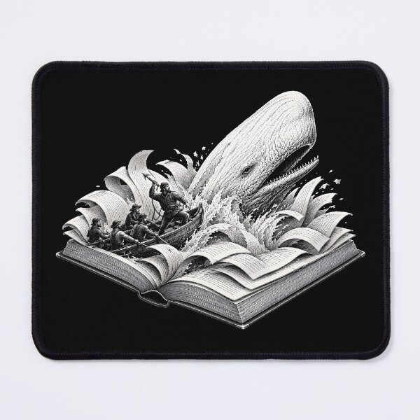 Item preview, Moby-Dick The Whale | Favorite Book designed and sold by Funny Vintage Stickers And T-Shirts.