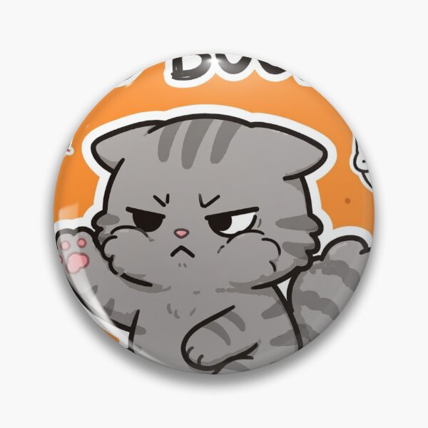 Item preview, No Boops! Grumpy Gray Tabby Cat Halloween designed and sold by CMWorkshop.