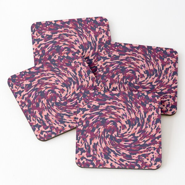 Item preview, Distorted Organic Abstract Camouflage Twirl Pattern designed and sold by GraymanGraphic.