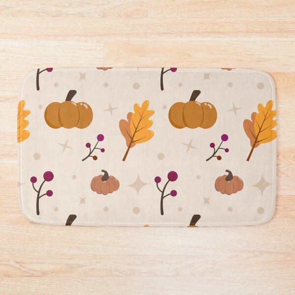 Item preview, Autumn Pumpkin and Autumn Leaves Seamless Pattern designed and sold by CHANCHANAI.