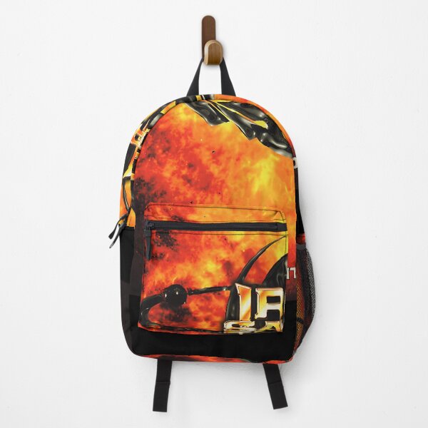 Item preview, Metallic Space Emblem Over Fiery Blast designed and sold by Rastafari420.