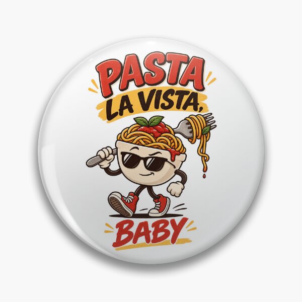 Item preview, Pasta La Vista Baby Funny Spaghetti designed and sold by Glottopia.