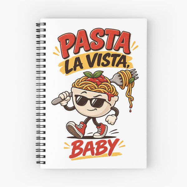 Artikelvorschau, Pasta La Vista Baby Lustige Spaghetti entworfen und verkauft von Glottopia.