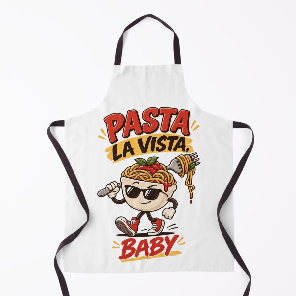 Artikelvorschau, Pasta La Vista Baby Lustige Spaghetti entworfen und verkauft von Glottopia.