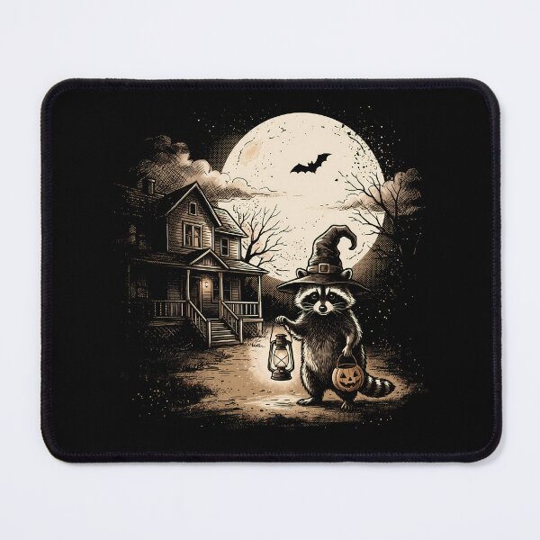 Item preview, Vintage Spooky Raccoon Halloween designed and sold by FrescoDesign.