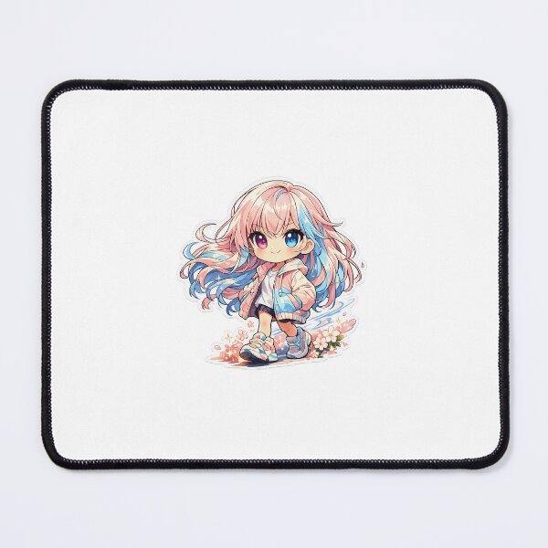 Item preview, Main Character Anime Sticker Chibi Kawaii Confidence for Gen Z & Anime Fans designed and sold by CutePrintCorner.