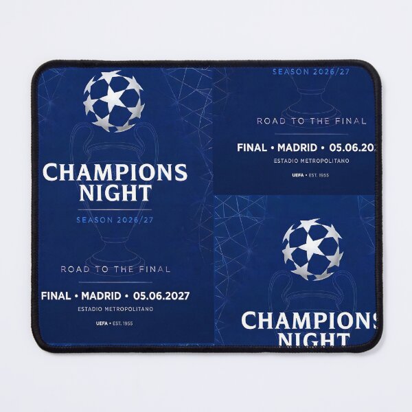 Item preview, Champions Night Football Final 2027 Madrid designed and sold by Abeshinobi.