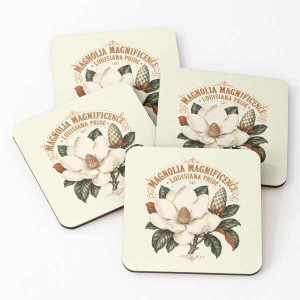 Item preview, LA Flowering Magnolia-Tree Motif designed and sold by taiche.
