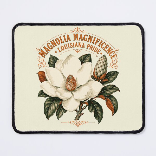 Item preview, LA Flowering Magnolia-Tree Motif designed and sold by taiche.