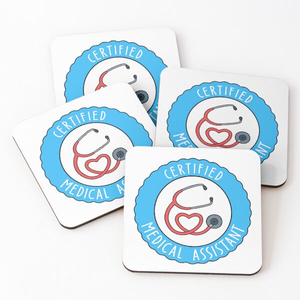 Item preview, Certified Medical Assistant Stethoscope Badge designed and sold by teeperfect.