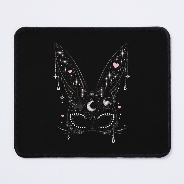 Item preview, Mysterious Bunny Masquerade Mask Design designed and sold by honistratton.