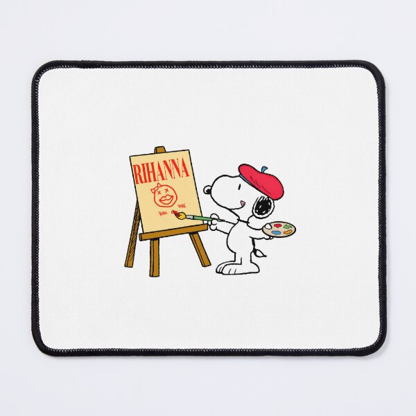 Item preview, Snoopy Painting Smile Rihanna designed and sold by VelvetSymbol.