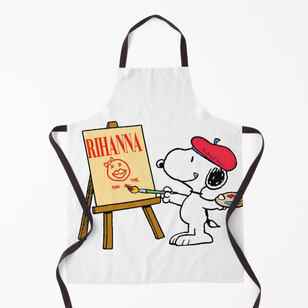 Item preview, Snoopy Painting Smile Rihanna designed and sold by VelvetSymbol.