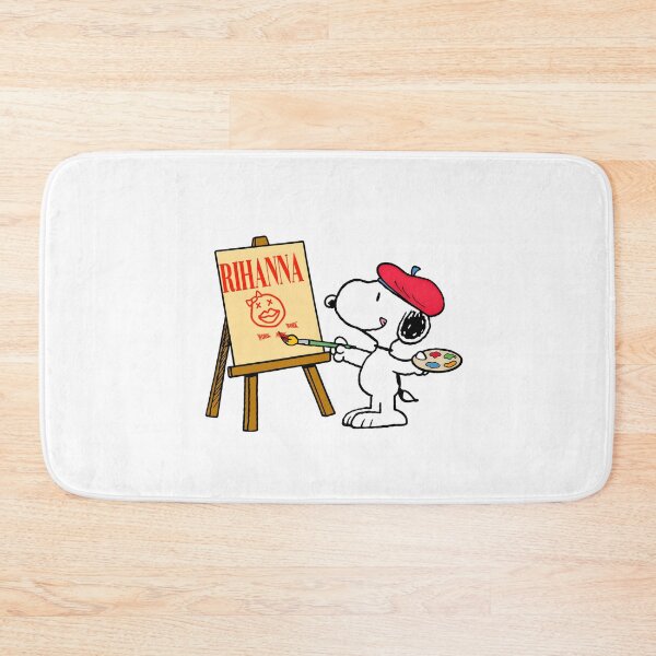 Item preview, Snoopy Painting Smile Rihanna designed and sold by VelvetSymbol.