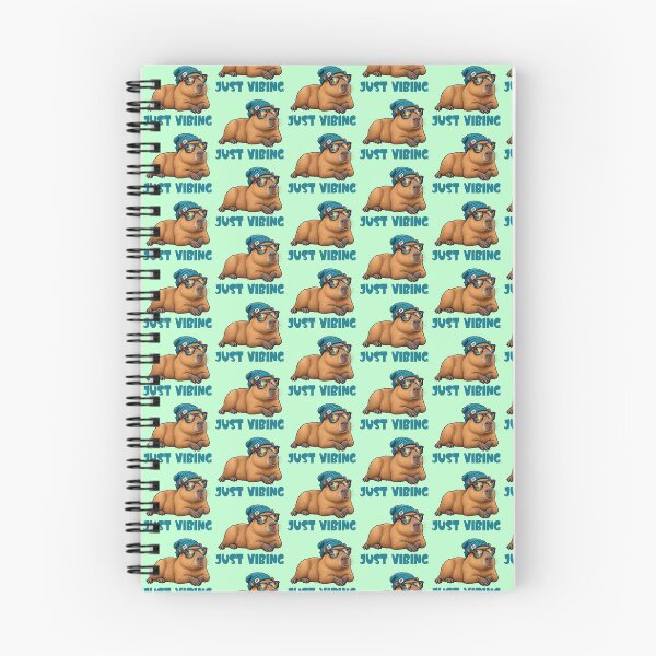 Item preview, Just Vibing Capybara designed and sold by Giddy Bear Gifts.