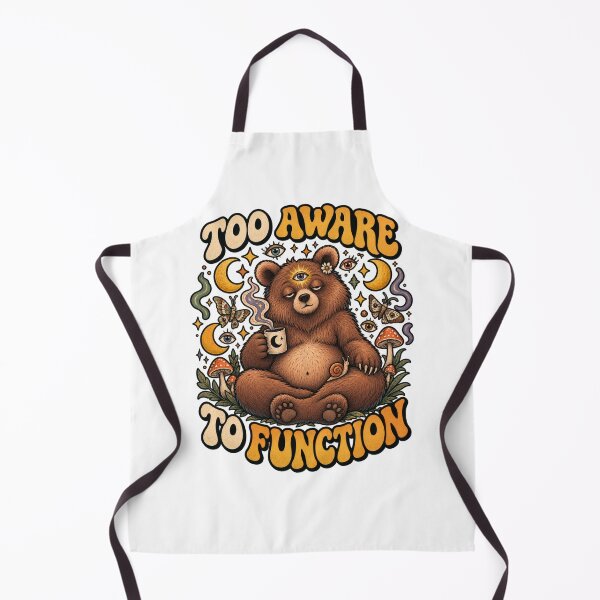 Item preview, Too Aware To Function Mystical Bear designed and sold by Trendy-Artistry.