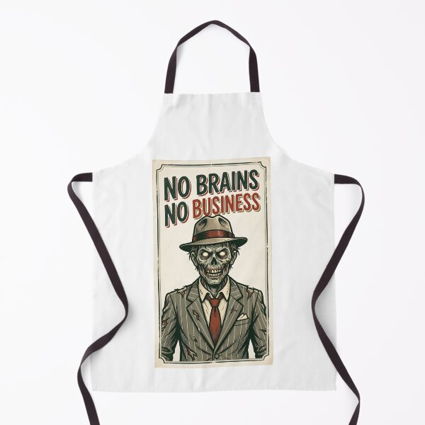 Item preview, No Brains No Business designed and sold by Rust & Soul.