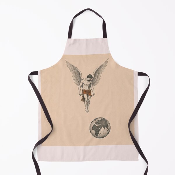 Item preview, Sorrowful Angel Watching Over Earth designed and sold by Qenlo.